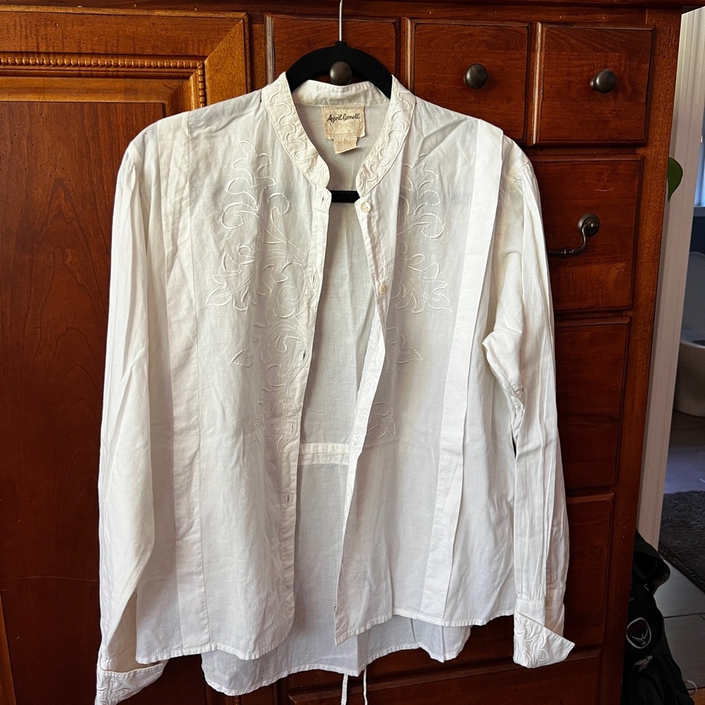 April Cornell top with beautiful detail
